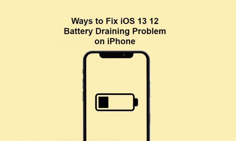 12 способов исправить проблему разряда батареи iOS 13 на iPhone