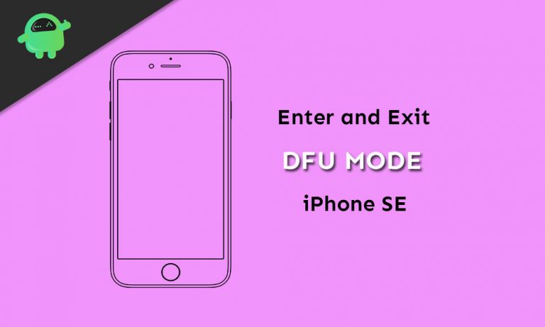 Как войти в режим DFU и выйти из него на iPhone SE