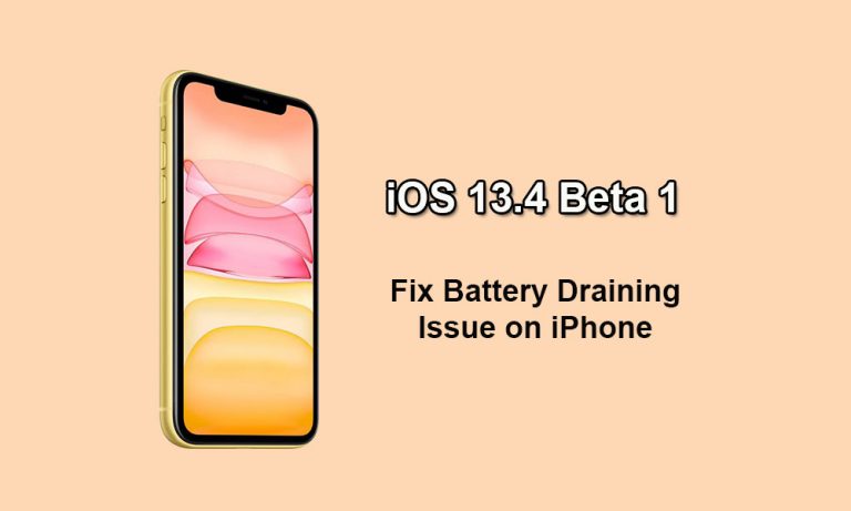 Как исправить проблему разрядки батареи iOS 13.4 Beta 1 на iPhone