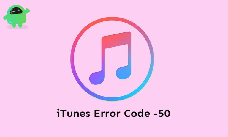 Как исправить код ошибки iTunes -50 в Windows