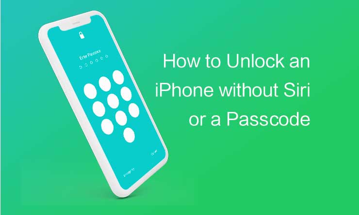 Как разблокировать iPhone без Siri или пароля