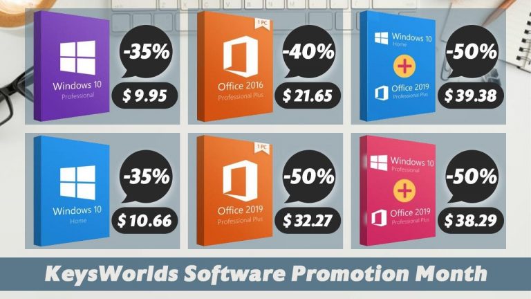 Microsoft Office 2019 и Windows 10 менее чем за 10 долларов