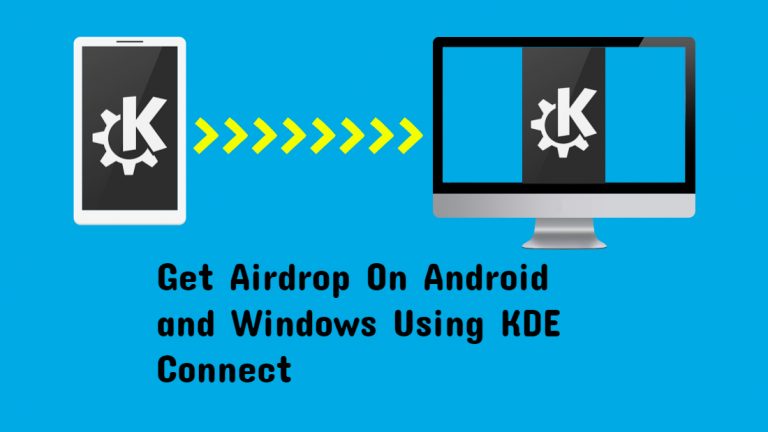 Получите Airdrop на Android и Windows с помощью KDE Connect
