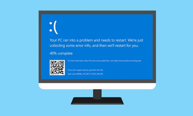 Исправить ошибку ОЗУ при проверке безопасности ядра в Windows 10