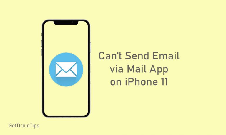 Не удается отправить электронную почту через приложение почты на iPhone 11