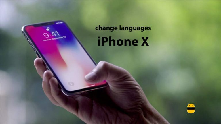 Как изменить язык на iPhone X