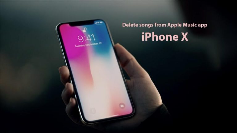 Как удалить песни из приложения Apple Music на iPhone X