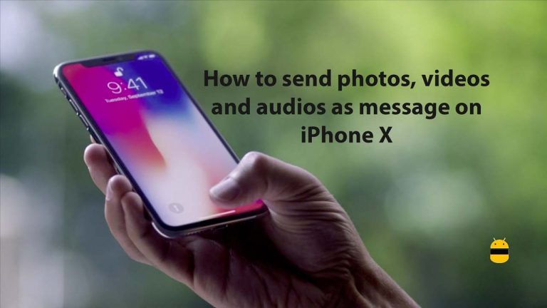 Как отправлять фотографии, видео и аудио в виде сообщений на iPhone X