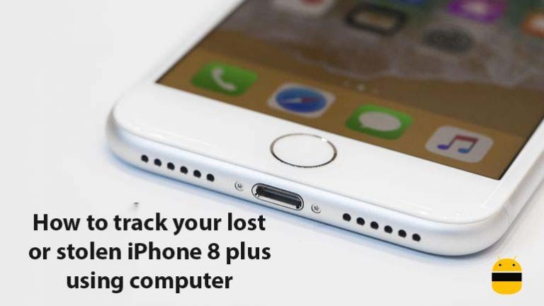Как отследить потерянный или украденный iPhone 8 Plus с помощью компьютера