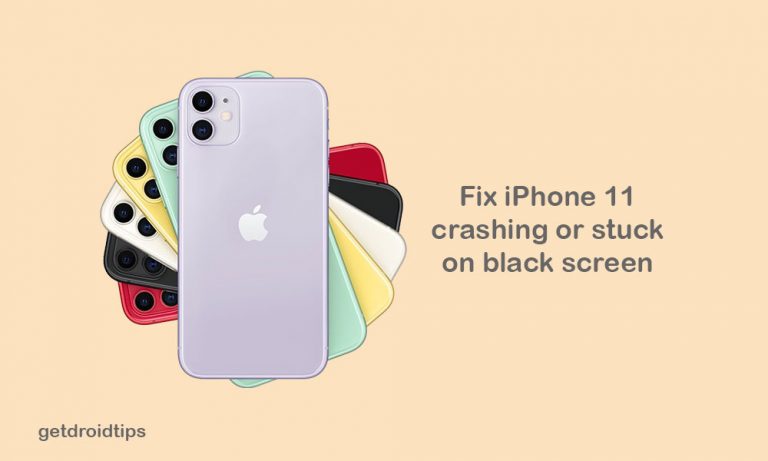 Мой iPhone 11 случайно вылетает и зависает на черном экране, как исправить?
