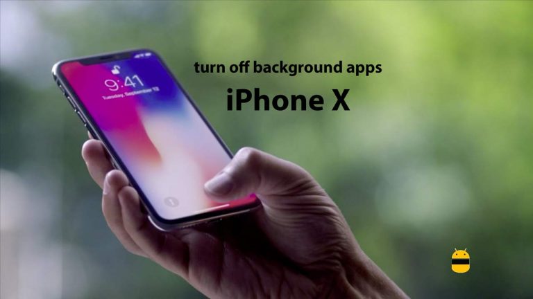 Как отключить фоновые приложения на iPhone X