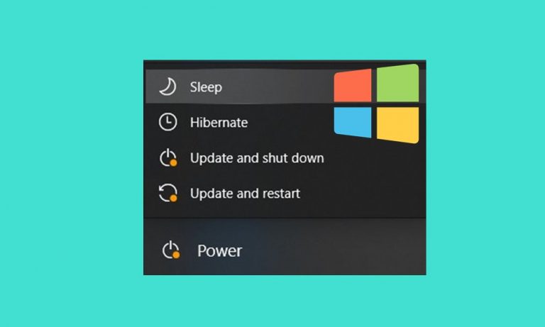Как исправить, если в Windows 10 отсутствует опция сна