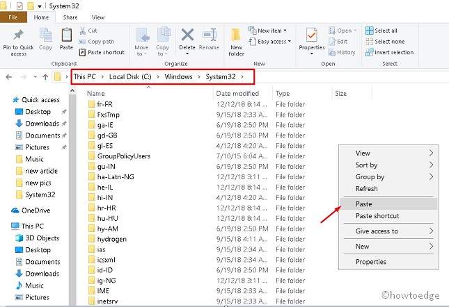 Как добавить контекстное меню открытия или закрытия OneDrive в Windows 10