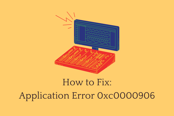 Как исправить ошибку приложения Windows 0xc0000906