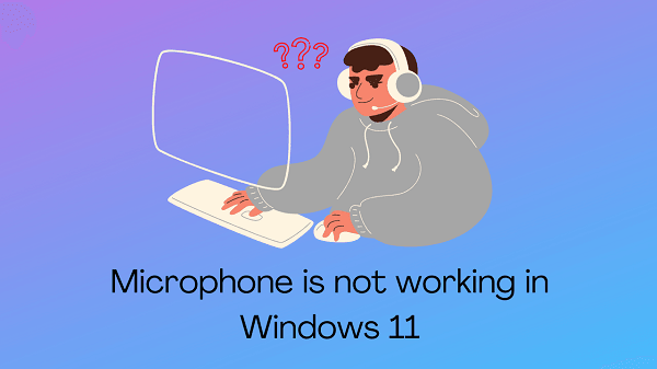 Исправить микрофон не работает в Windows 11