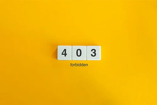 Что означает 403 Forbidden и как это исправить?