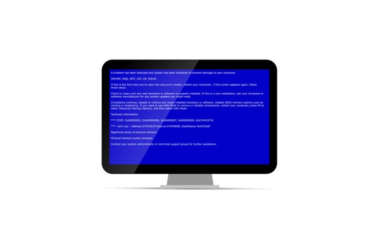 DATA_BUS_ERROR Синий экран смерти в Windows 10/11