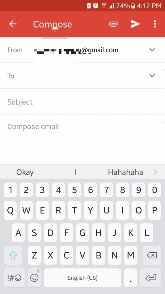 Gmail для Android — учетная запись Gmail
