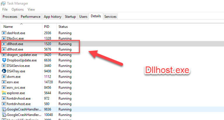 Как справиться с ошибкой приложения Dllhost.exe
