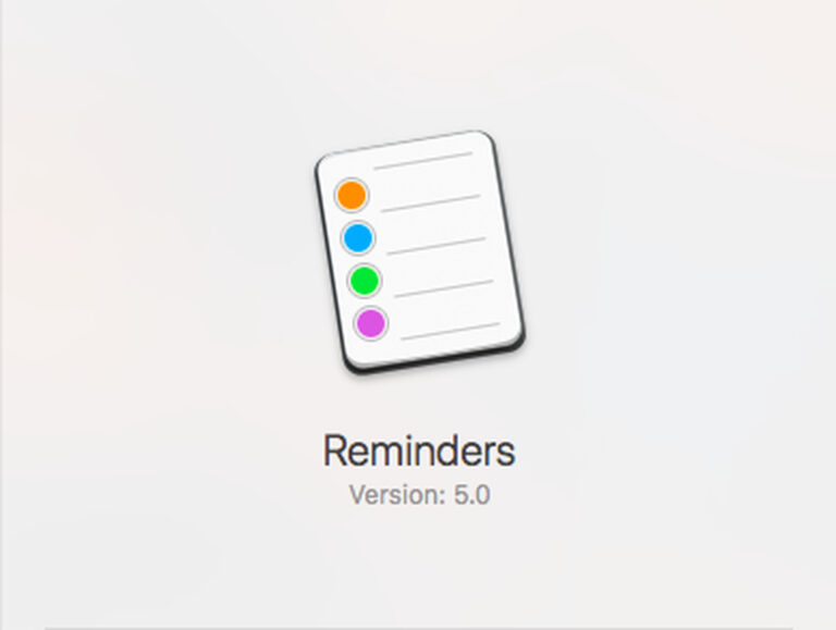 Приложение Mac Reminders — приложение напоминаний для Mac