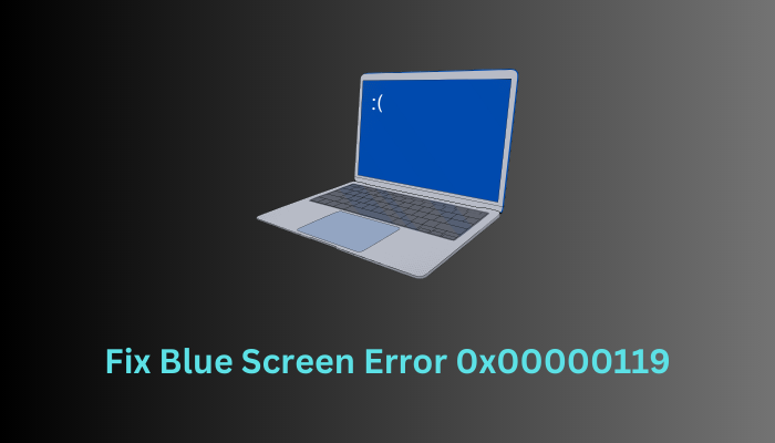 Как исправить ошибку «синий экран» 0x00000119 в Windows