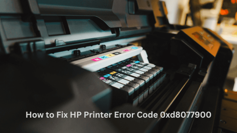 Как исправить код ошибки принтера HP 0xd8077900